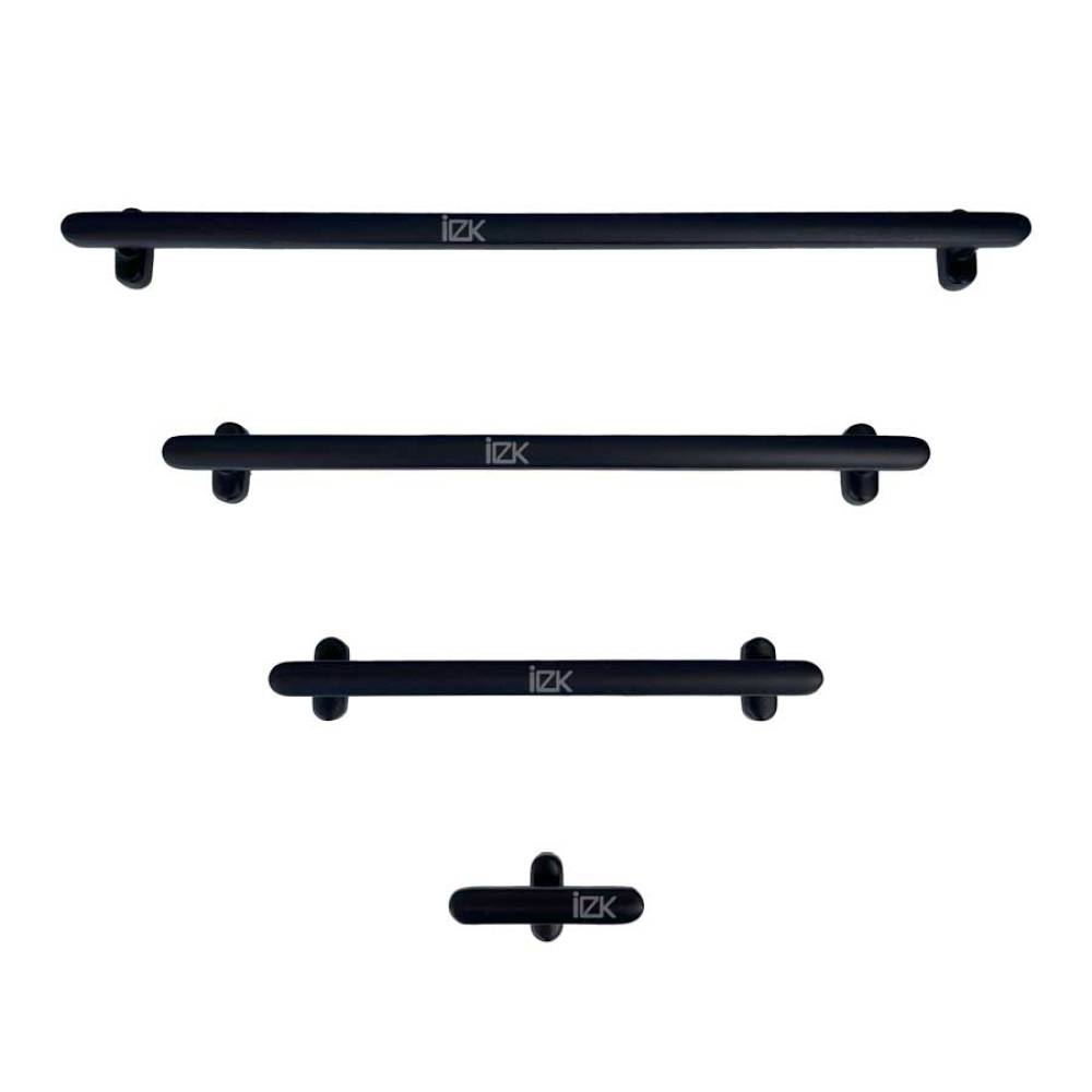 دستگیره کابینت بورتی مدل B92  رنگ آنتراسیت